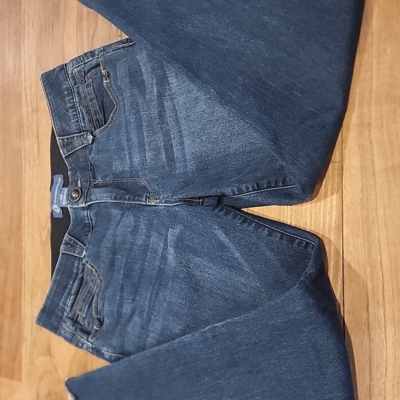 Democracy Women's Straight Leg Jeans - Dark Blue - Picture 5 of 14